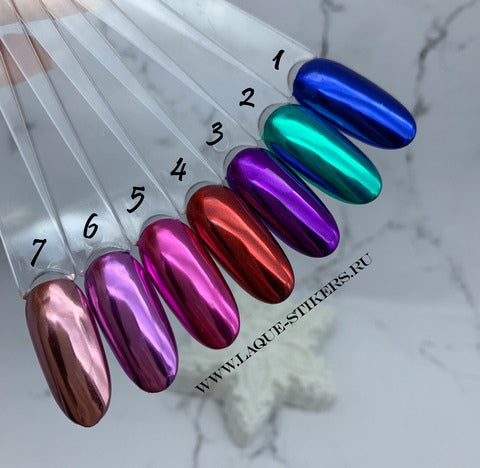 Pigmento 'METALLIC LUX' in diversi colori di Laque
