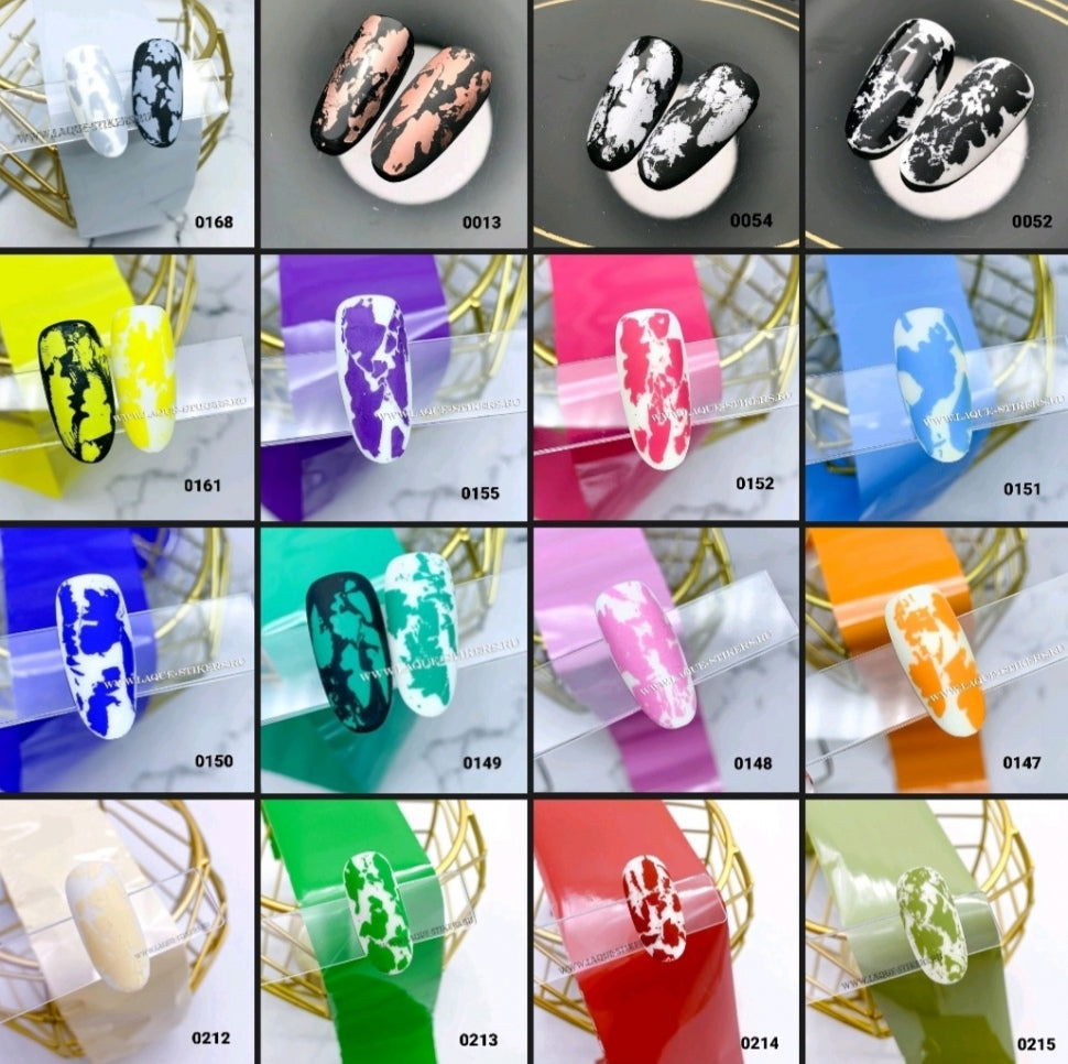 Folie opaca in vari colori (1 metro) di Laque