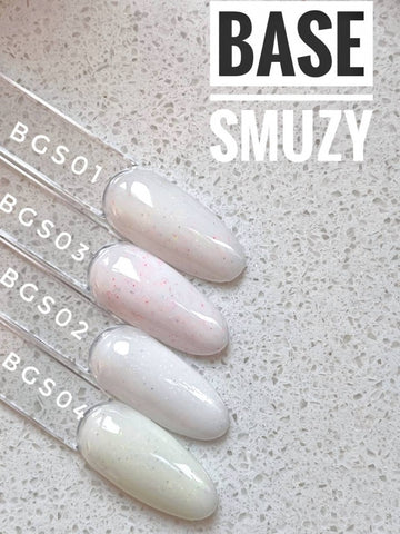 Rubber Base SMUZY von NOGTIKA  (8ml) in 4 verschiedenen Tönen