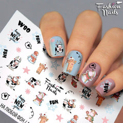 Sticker Design W80 (Water-soluble stickers)