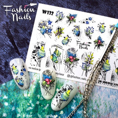 Sticker Design W132 (Water-soluble stickers)