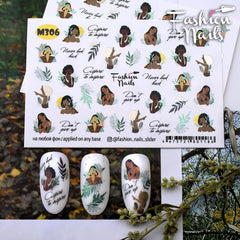 Sticker Design Metallic M306 (water-soluble stickers)