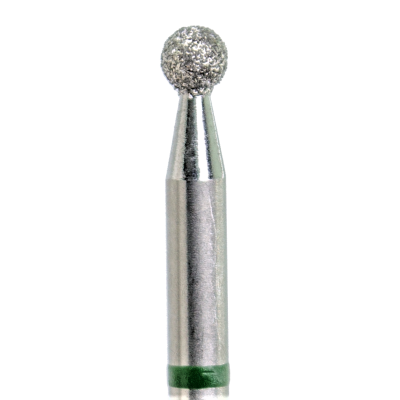 Milling cutter attachment diamond bit ball coarse (green) in sizes: 2.1 mm and 5.0 mm from KMIZ