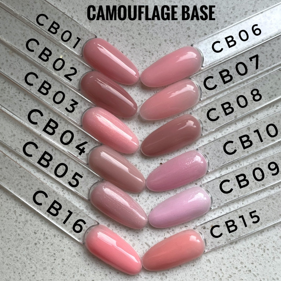 Camouflage Base von NOGTIKA  (8ml oder 15ml) in 12 verschiedenen Tönen