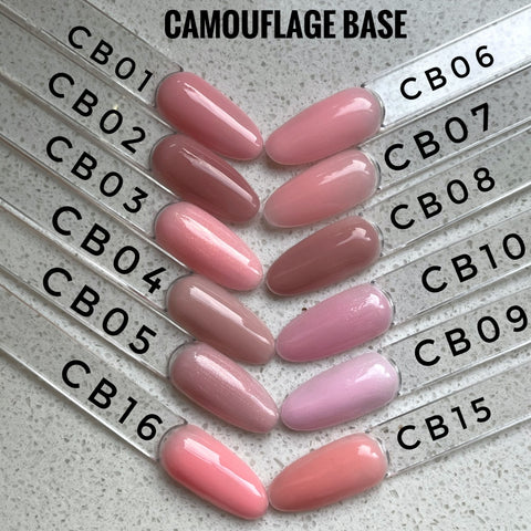 Camouflage Base von NOGTIKA  (8ml oder 15ml) in 12 verschiedenen Tönen