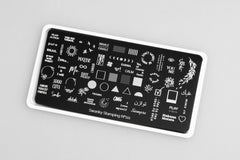 Stamping Plate Stencil No. 111 by Swanky