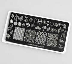 Штамповочная пластина шаблон № 108 от Swanky