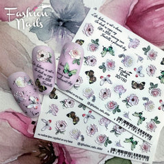 Design adesivo 3D N. 150 (Adesivi solubili in acqua)