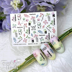 Sticker Design 3D No. 155 (Water-soluble stickers)