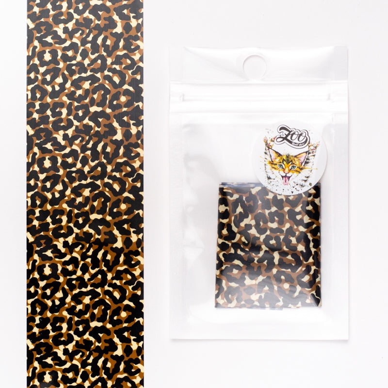 Folie 'Leopard' in vari colori di ZOO Nail