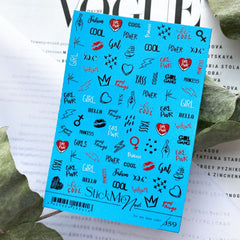 Sticker Design 059 (Water-soluble stickers)