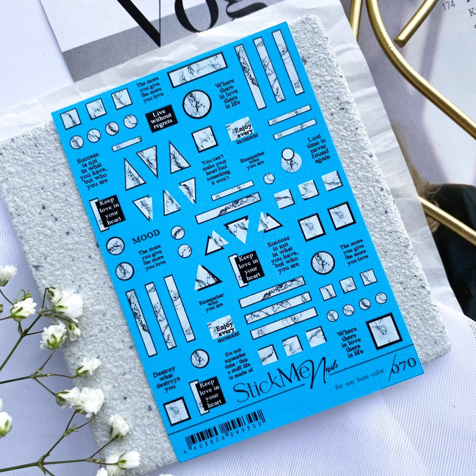 Sticker Design 070 (Water-soluble stickers)