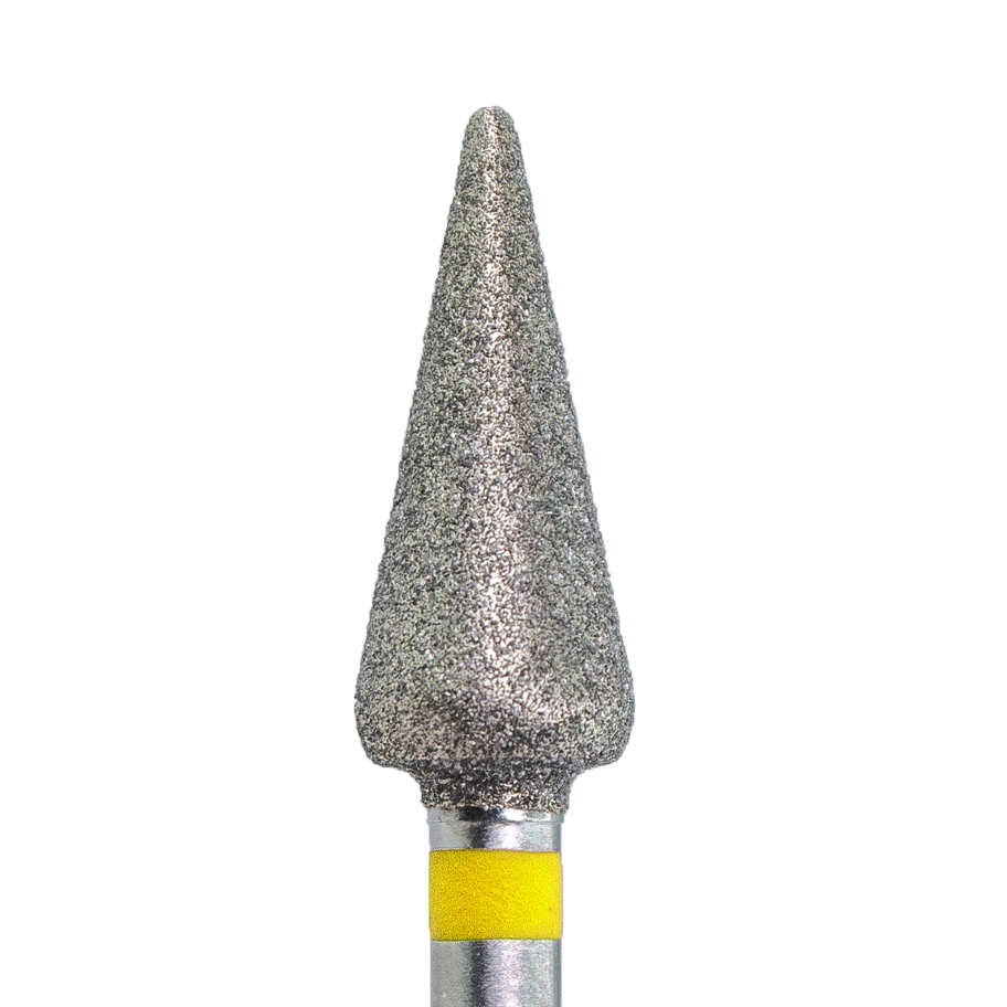 Fräseraufsatz Diamant Bit superfein (gelb) in der Größe: 5,0 mm von KMIZ