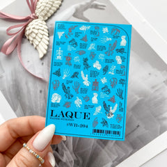 Sticker Design WB204 (Water-soluble Stickers) by Laque