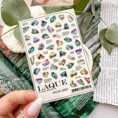 Sticker Design WB205 (Water-soluble Stickers) by Laque