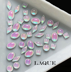 MIX Pearls for Nail Art Pink Opal (Diamond) by Laque (do not fade)