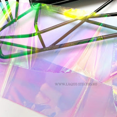 Transfer film with effect 'broken glass' by Laque