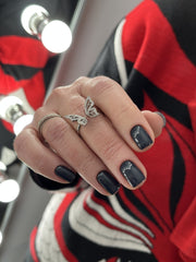 Дамское кольцо бабочка