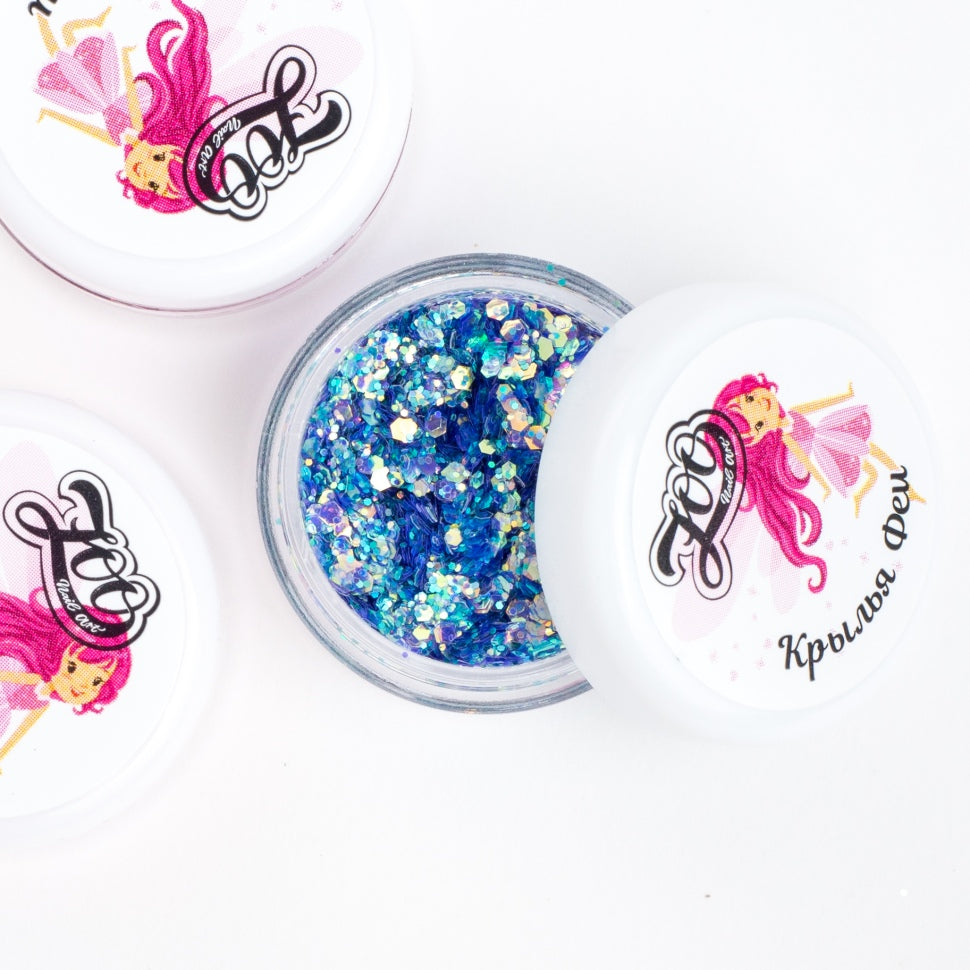 Confetti Folie Glittermix von ZOO Nail