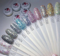 Confetti Foil Glitter Mix di ZOO Nail