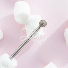 Фрезерная насадка алмазный шарик средний (синий) в размерах: от 3,5 мм до 5 мм от Zoo