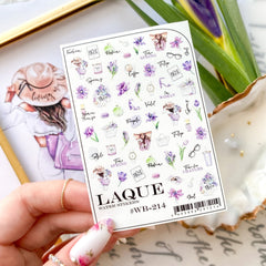 Sticker Design WB214 (Adesivi vegetali) di Laque