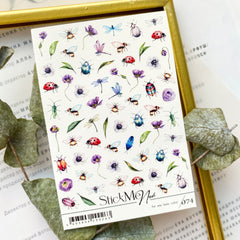 Sticker Design 074 (Adesivi dissolvibili in acqua)