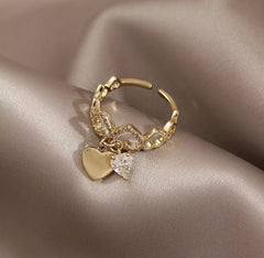 Кольцо для женщин, подходящее для всех размеров, в золоте