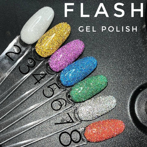 Gel Polish FLASH Collection (lichtreflektierend) von NOGTIKA  (8ml)