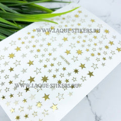 Sticker autoadesivi stelle oro 353 di Laque