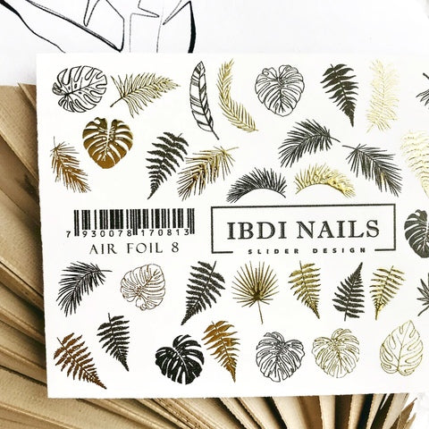 Sticker Air Foil 8 IBDI Nails