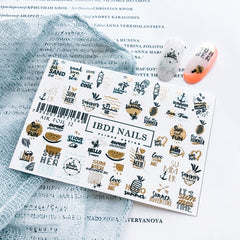 Sticker Air Foil 12 from IBDI Nails