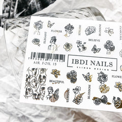 Sticker Air Foil 15 from IBDI Nails