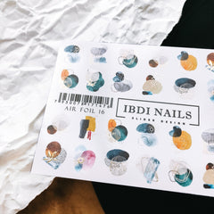 Sticker Air Foil 16 di IBDI Nails