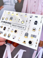 Sticker Air Foil 24 di IBDI Nails