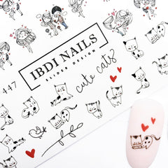 Sticker No. 447 by IBDI Nails