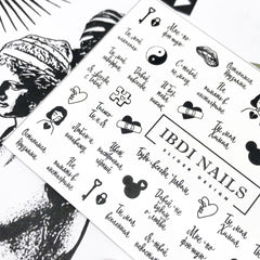 Sticker No. 451 by IBDI Nails