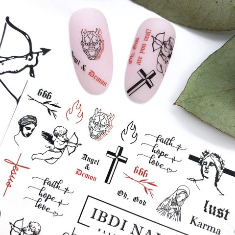 Sticker Nr. 463 von IBDI Nails