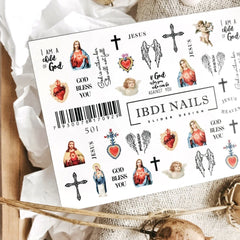 Sticker Nr. 501 di IBDI Nails