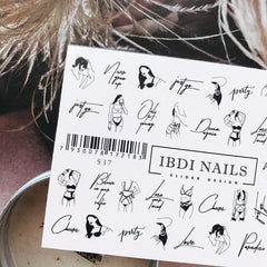 Sticker n. 537 di IBDI Nails