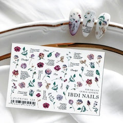 Sticker COLORFUL 120 von IBDI Nails