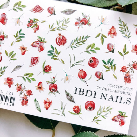 Sticker COLORFUL 121 von IBDI Nails