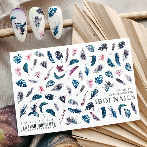 Sticker COLORFUL 124 von IBDI Nails