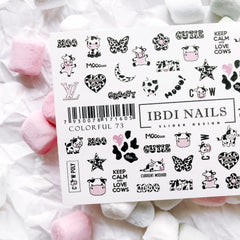 Sticker COLORFUL No. 73 from IBDI Nails