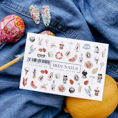 Sticker COLORATO Nr. 88 di IBDI Nails