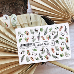 Sticker COLORFUL No. 89 from IBDI Nails