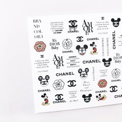 Sticker Nr. BC 1 di IBDI Nails