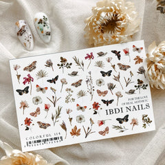 Sticker COLORFUL Nr.114 di IBDI Nails