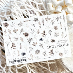 Sticker COLORFUL Nr.130 von IBDI Nails