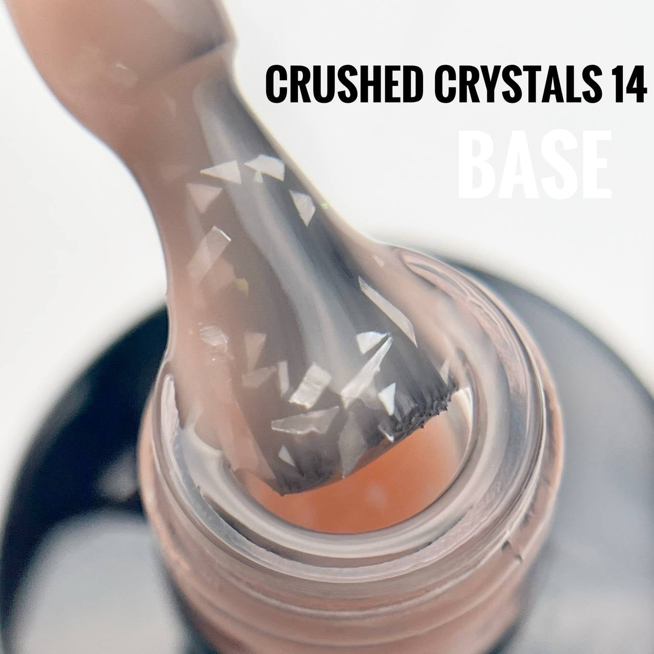 Rubber Base Crushed Crystals 8ml von NOGTIKA in 7 verschiedenen Tönen